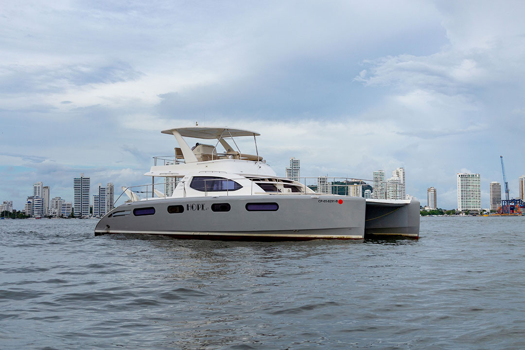 Interior of Hope’s spacious salon with large windows