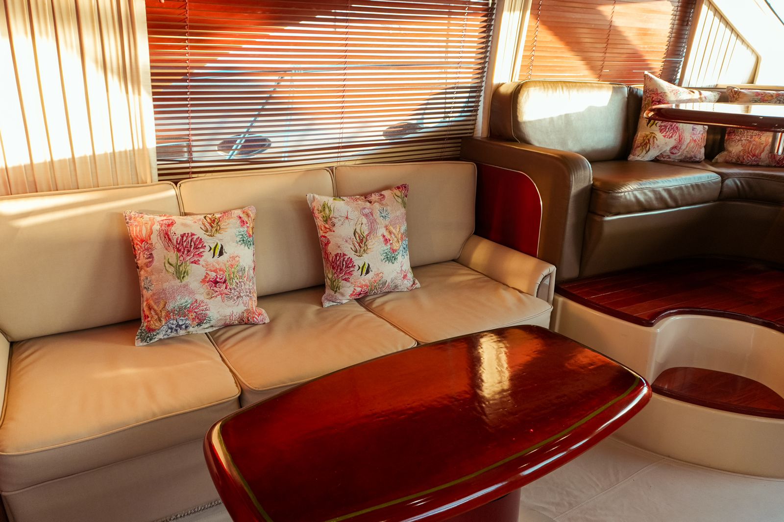 Captain steering Chanul from the upper control station