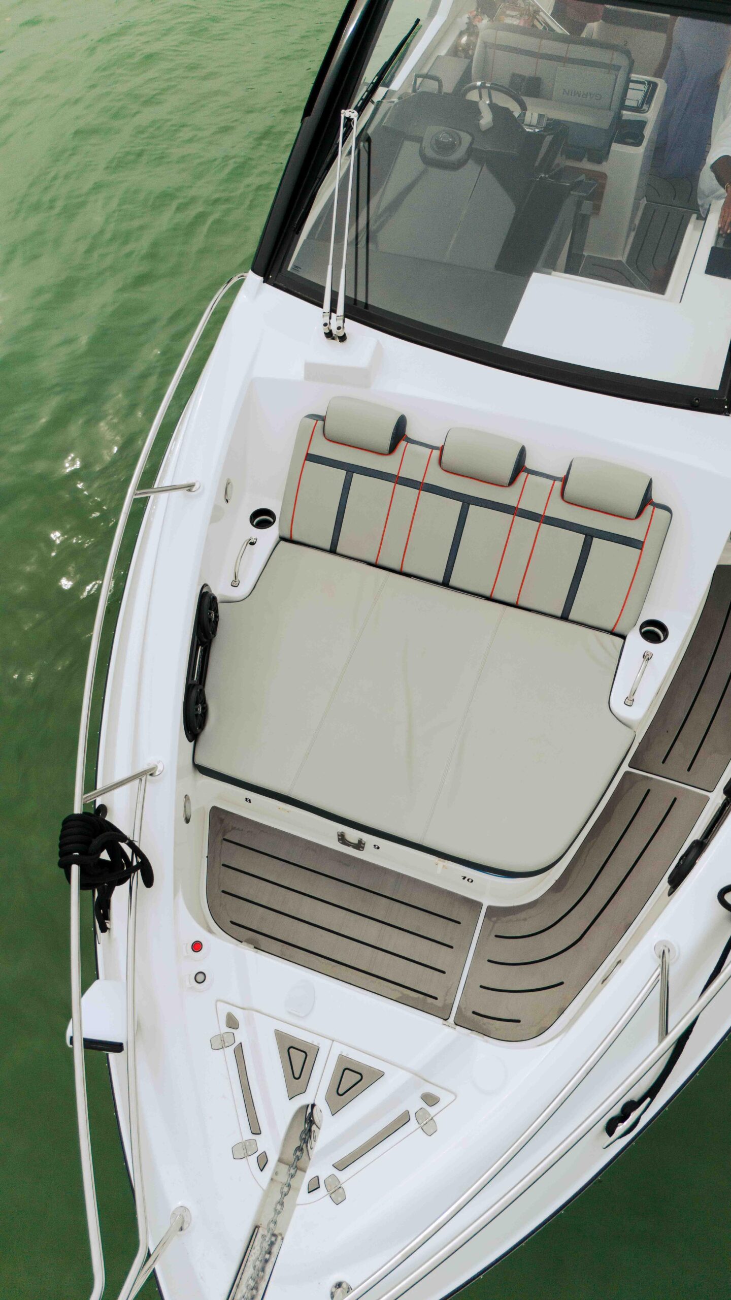 Cartagena yacht tour heading to Barú Island.