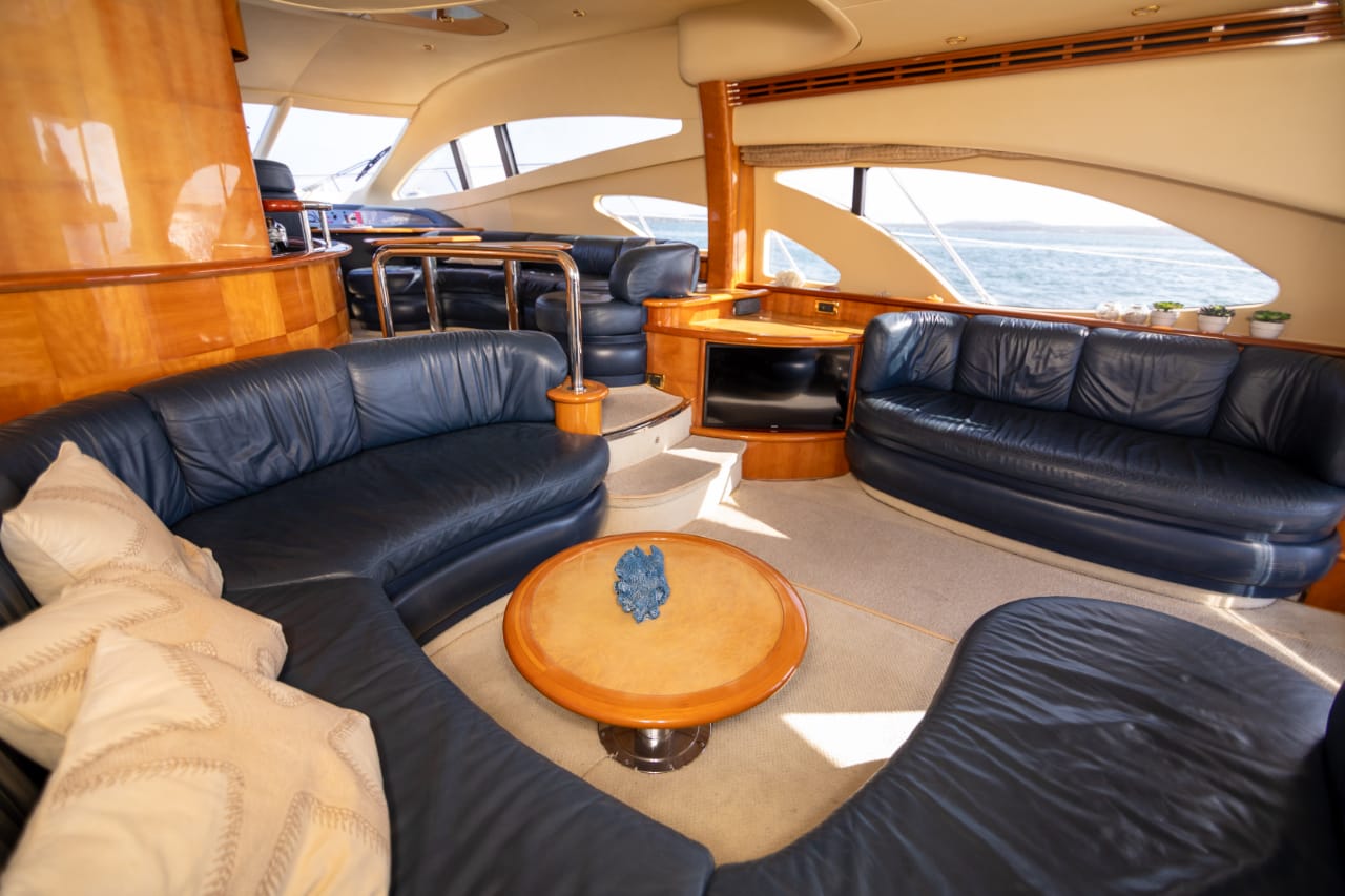 My Toy yacht speeding across the Caribbean near Tierra Bomba