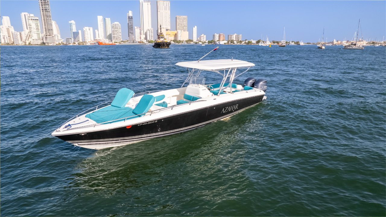 Available boat to rent in Cartagena. Azahar