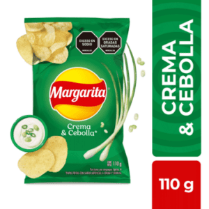 Margarita Crema y Cebolla chips Cartagena add-on