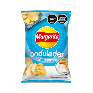 Margarita Onduladas Mayonesa chips Cartagena add-on