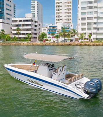 29 ft boat in cartagena colombia