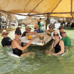 An image of Cholón, one of the available destinations for Cartagena Party Boats' private or shared parties