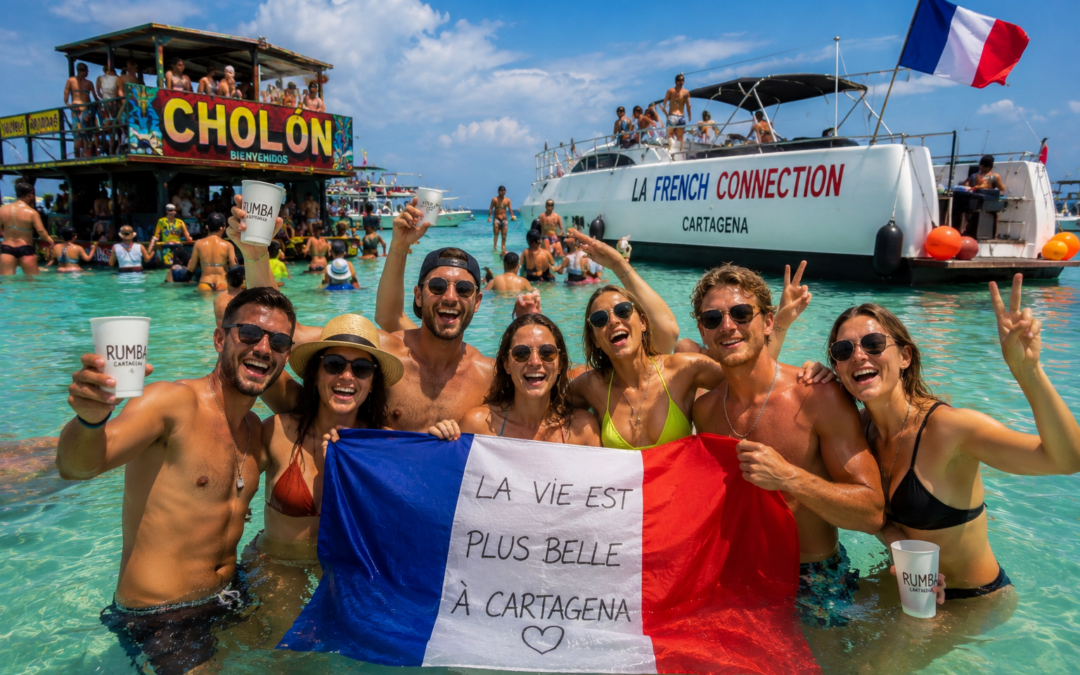 Louer un party boat à Cartagena : quand l’apéro français rencontre la rumba costeña